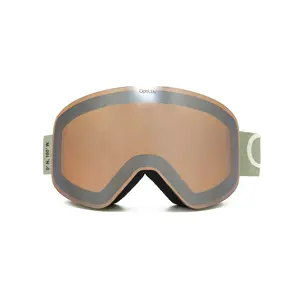 Summit Ski & Snowboard Goggles (Silver Line Mirrored Lens)