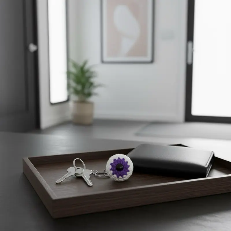 Eyeball Keychain/Charm - Unique Design for Everyday Use