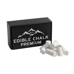 HITT Premium Belgorod Edible Chalk — Satisfying Crunchy Chalk Bars for Eating, PICA Cravings and ASMR Food Content Creators — Organic, No Additives, No Impurities PICA Alternative Snack — 7 oz / 200 g