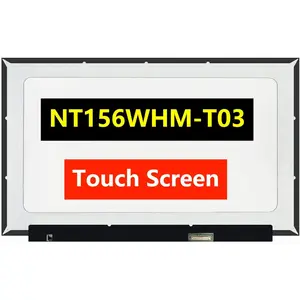 NT156WHM-T03 V8.0 V8.1 LCD LED OnCell Touch Screen Replacement for Laptop 40Pins HD 1366x768 Display(Only for NT156WHM T03 not for Others) with Tape
