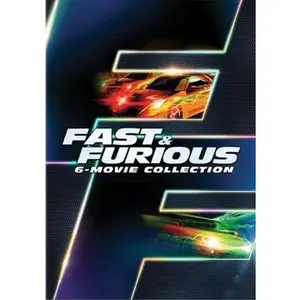 USED-Fast & Furious 6-Movie Collection by FAST & FURIOUS 6-MOVIE COLLECTION (Unknown)