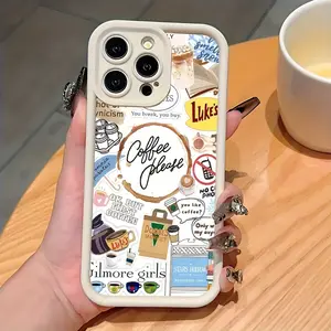 Hot TV G-Gilmore Girls Phone Case For iPhone 17/16/15/14/13/12/11/Pro/ProMax/Plus/17Air/Xsmax/16E, for Samsung S25/S24/S23/S22, Shockproof Soft TPU Back Cover. Drop-proof Phone Case, Daily Use Case, Gift for Christmas Halloween And Birthday