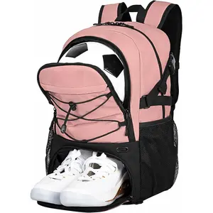 Youth  Backpack with Separate Cleat Compartment for Soccer, Basketball, Volleyball and Laptop