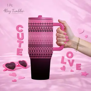 1 PC 40 Oz Stainless Steel Hidden Message Tumbler, Insulated Tumbler, Sarcastic Design Funny Coffee Mug for Coworkers & Work Besties, Gift Idea for Women Men, Black Leak Proof Sarcastic and Funny I'm Fine Message Tumbler