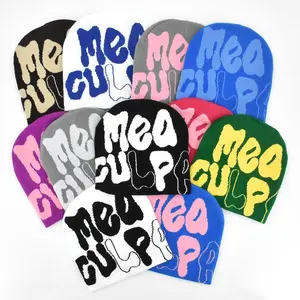 Hot selling MEA CULPA Beanie hip hop Hot selling MEA CULPA Beanie hip hop