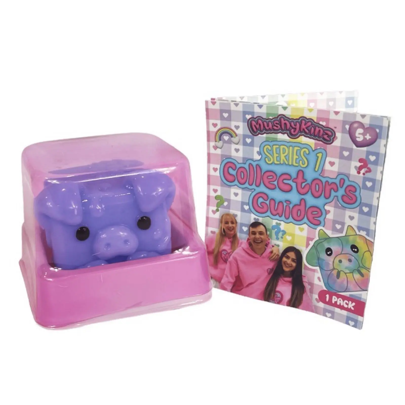 MushyKinz Mystery Blind Bags Collectible Box, 1-Pack Squishy Figures with Random Surprise Selection