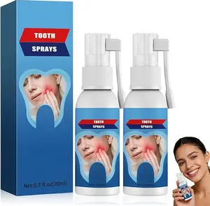 3Pack Tooth Relief for Adults Spray - Soothes Gum Fast, Improves Dryness, Portable Oral Care for Adults, Freshens Breath, Mint & Chamomile Formula.minty,quick fix,mouthwash,guys gifts
