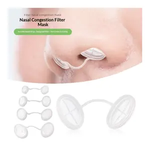 Invisible 3M Filtration Nose Filters - Drug-Free, Latex-Free Nasal Screens for Allergies, Dust Protection