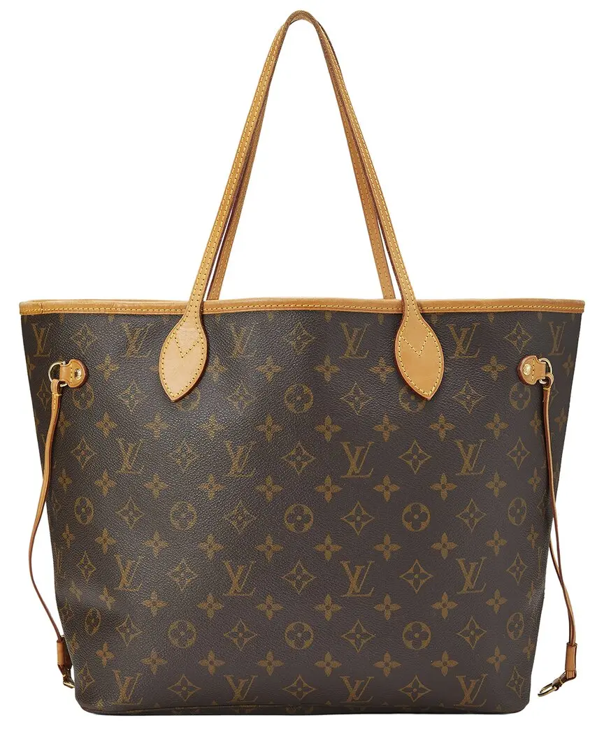 Louis Vuitton Brown Monogram Canvas Neverfull MM (Authentic Pre-Loved)