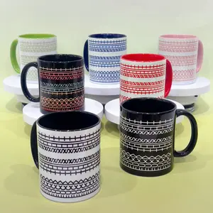 "Mood of the Day" Hidden Message Mug - 11oz Funny Sarcastic Ceramic Cup, Unique Office Desk Gift for Coworkers & Friends