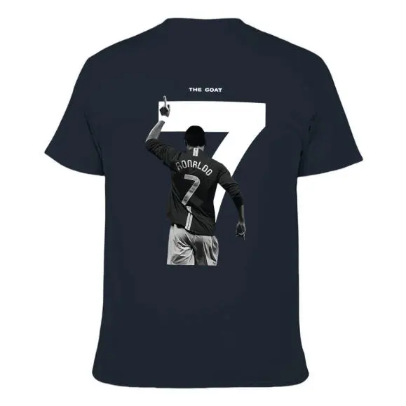 Men's CR7 Cristiano Ronaldo Jersey-Style Graphic T-Shirt - White