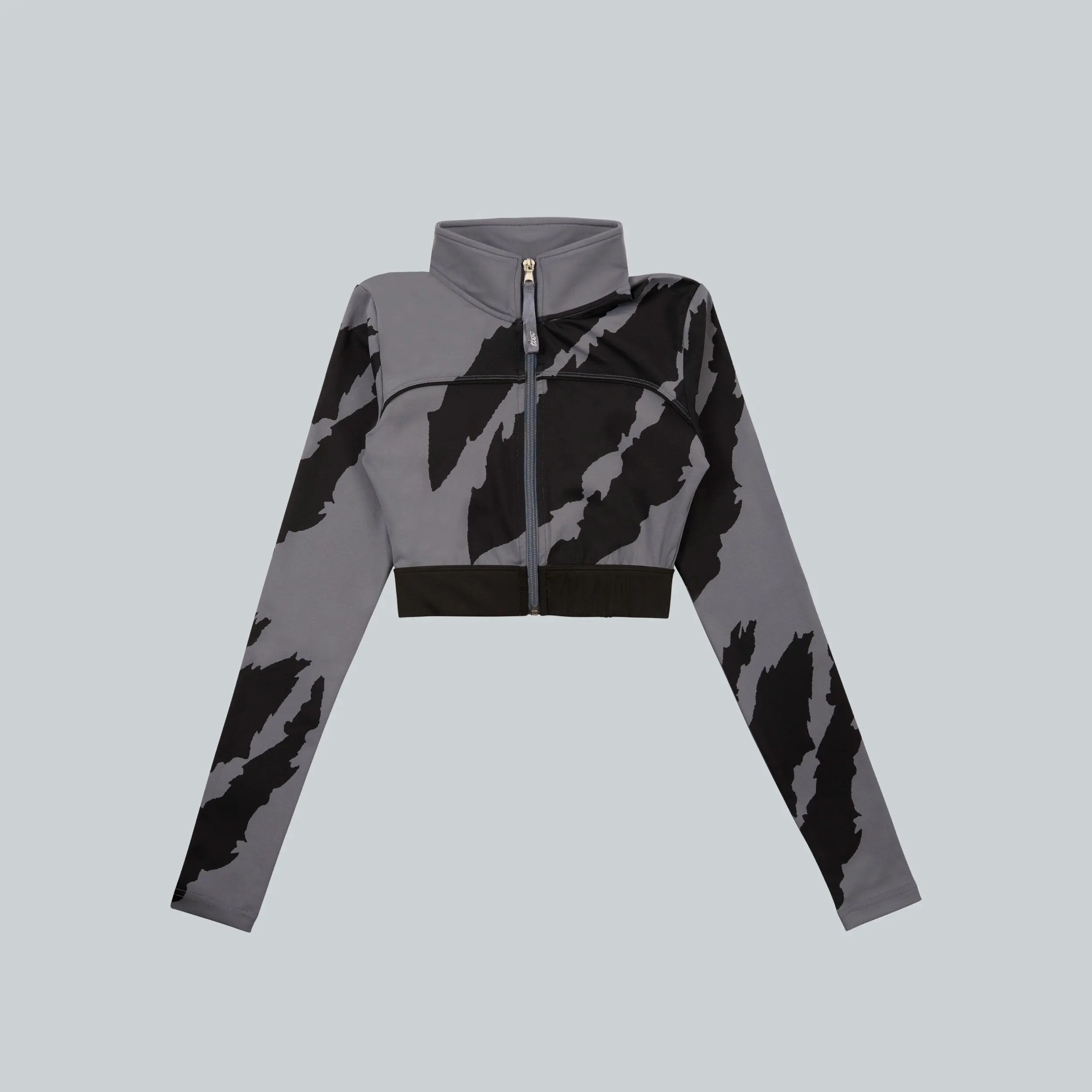 ASHLEY FULL ZIP CROP JACKET