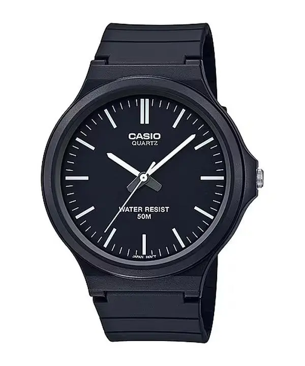 Casio Resin Quartz Mens Watch MW-240-1EVDF