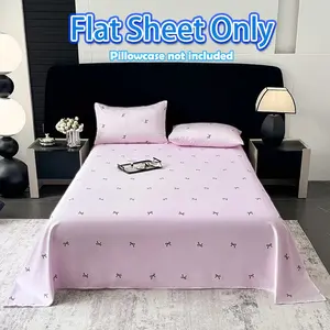 High-Quality Flat Sheet, Soft and Smooth, Breathable and Lightweight, Suitable for All Seasons, Ideal for Bedroom and Guest Room