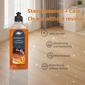 Floor Cleaner for Wood & Tile Floors, Quick-Dry Brightening Stain Remover, Multi-Functional Mop Cleaning Agent for Bathrooms, Multipurpose Cleaner
