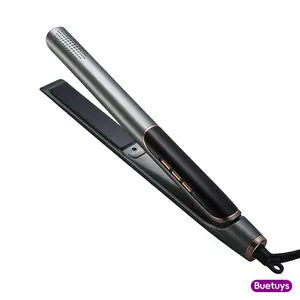 Buetuys Professional  Straightener Fast Heating  Curler with Tourmaline Coating for Comfortable  Styling, Multifunctional Styler for Salon Use Automatic Ceramic salon-quality curl Small Heating Pencil Straightener hair dryer straight style