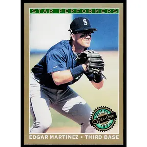 Edgar Martinez 1993 O-Pee-Chee Premier Star Performers #5 Seattle Mariners