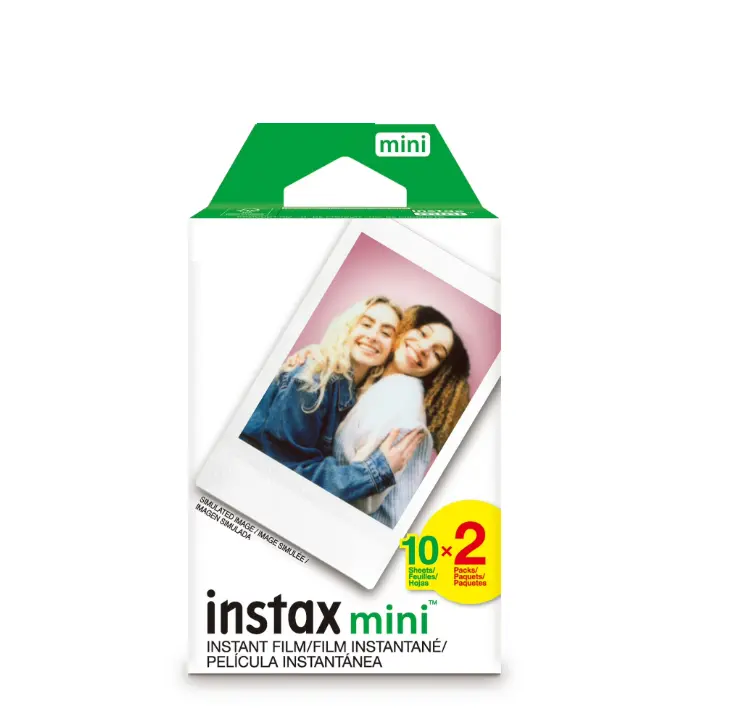 Instax Mini Twin Pack Film (20 Sheets) - Instant Film for Instant Photos