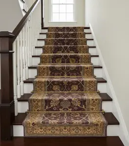 11 ft Antique Style Purple Gold Oushak Runner, hallway Runner Turkish Rug