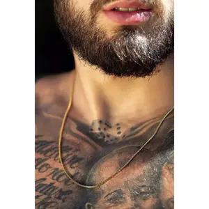 Tiny Box Chain Necklace