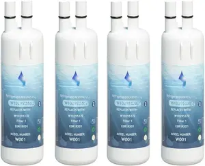 W10295370A water filter replacement, Compatible with Whirlpool EDR1RXD1, Everydrop Filter 1, EDR1RXD1B, W10295370, WHR1RXD1, KAD1RXD1, P4RFKB2, P8RFWB2L, 46-9930,46-9081 4PACK