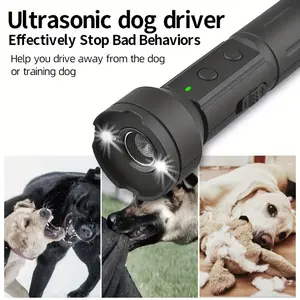 Soundwave technology Dog Repeller, USB Rechargeable Anti-Barking Device, Pet Training Aid, with 2500mAh Lithium Polymer Battery, for Bark Control and Behavior Management, Portable Dog Trainer | Rechargeable Device