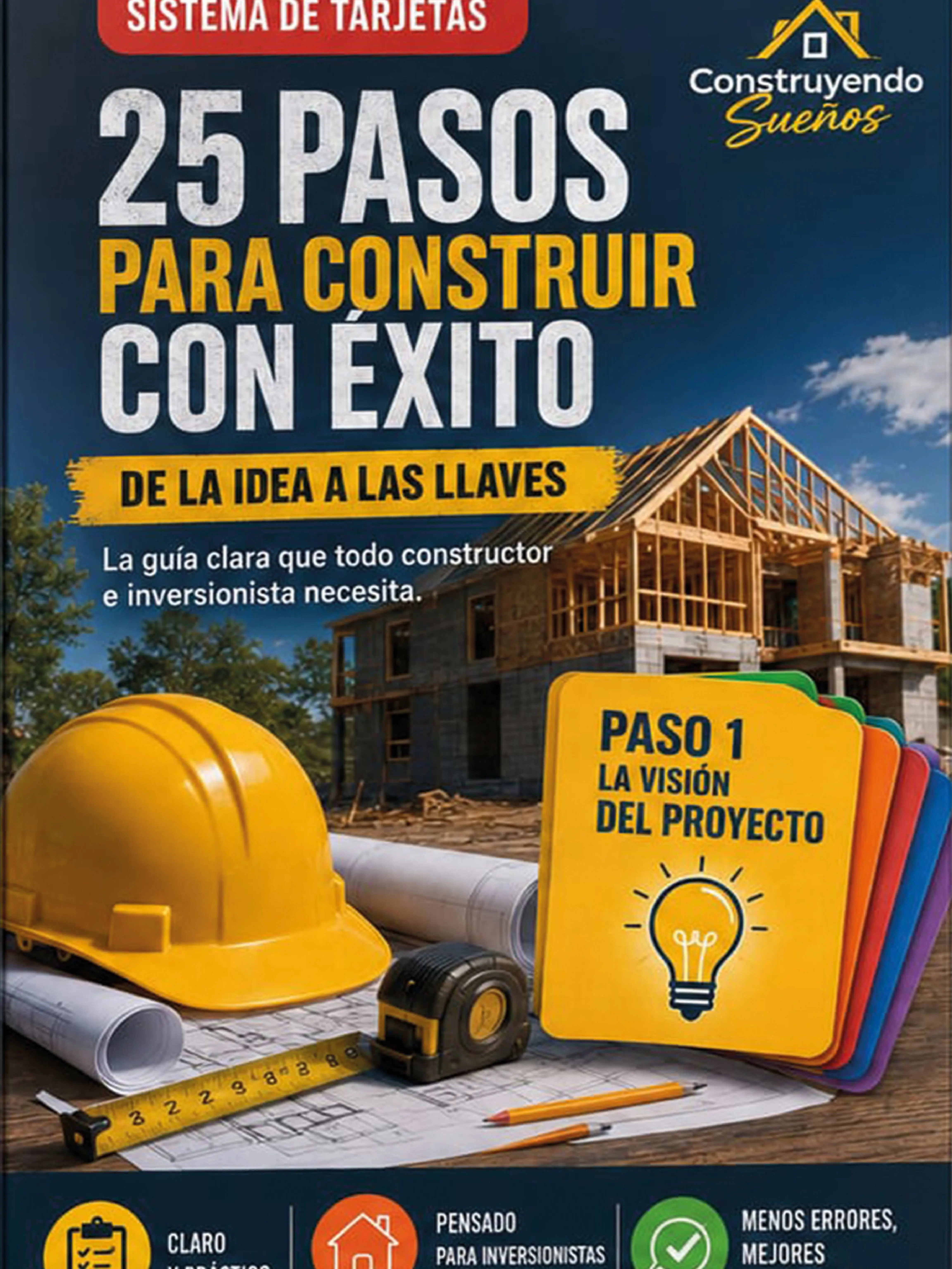 Business Magazine: 25 Pasos Para Construir Con Exito - Guide for Successful Business Building