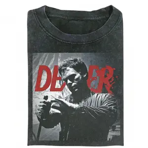 Dexter TV Series Vintage Shirt, Retro Horror Series Shirt, TV Show Graphic Tee, Dexter Unisex Cotton T-shirt, Gift For Boyfriend Menswear Top Streetwear, Gift For Men Women, Trending T-shirt