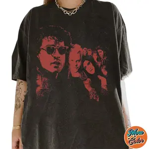 80s Vampire Movie T-Shirt, Retro Horror Lost Movie Shirt, Fall Halloween Gifts Shirts, Cotton Unisex T-Shirt, Crew Neck, Size S- 3XL, Menswear Top, Womenswear Top Underwear Streetwear