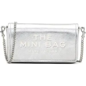 Marc Jacobs The Metallic Leather Chain Mini Bag - Silver 2F4SMN006S02-040