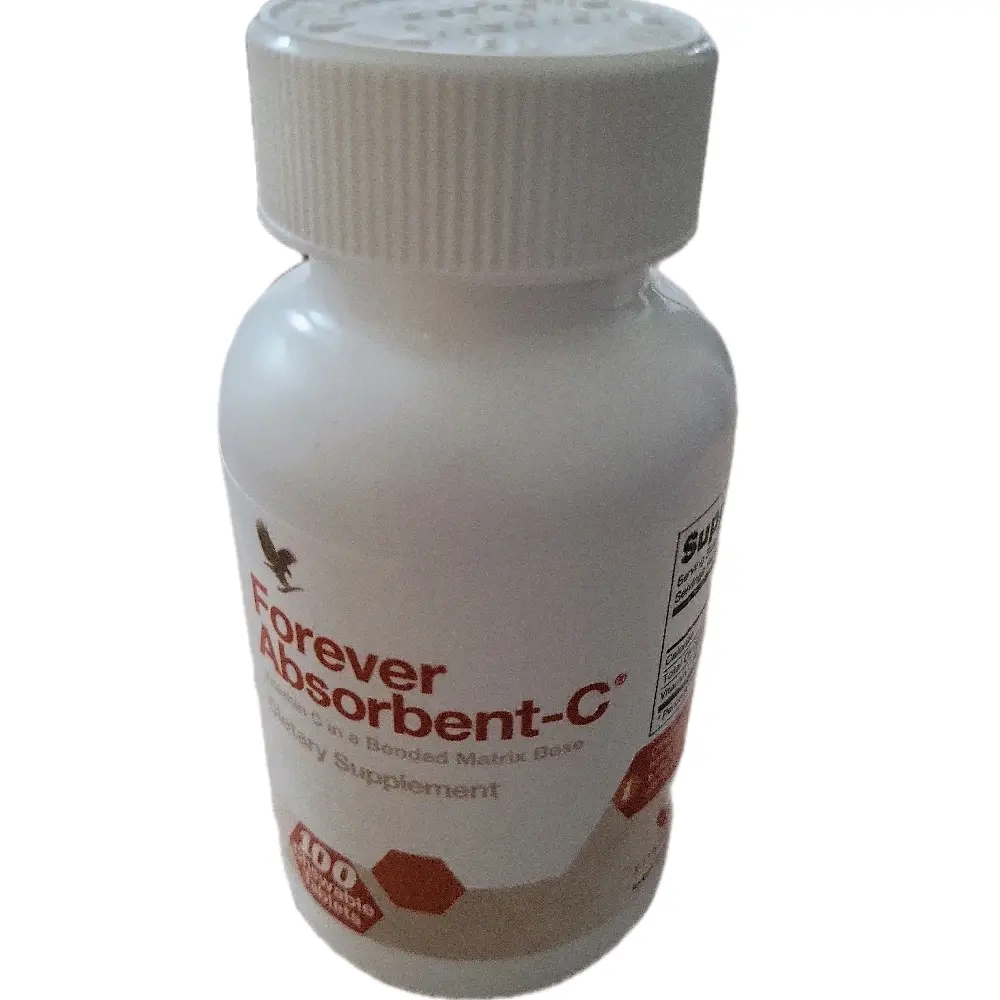 Forever Absorbent-C Dietary Supplement 100 Capsules Absorbent-C Formula Vitamin