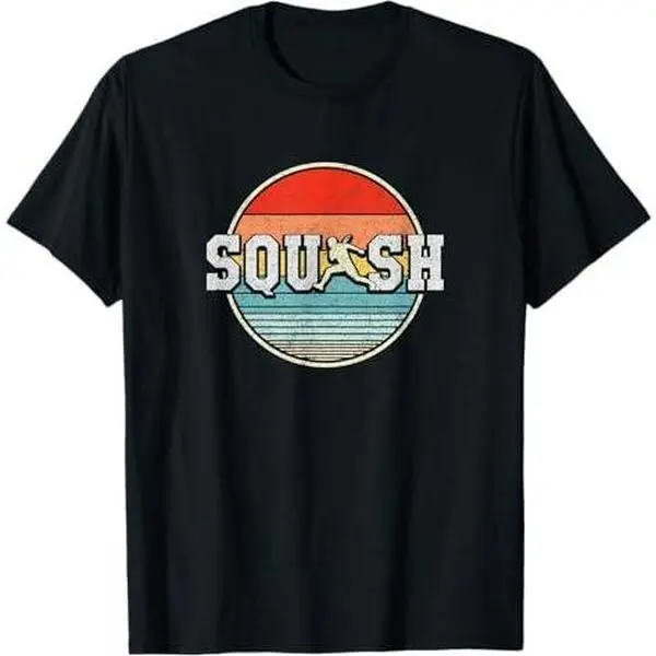 Play Squash Racket Ball Player Vintage T-Shirt