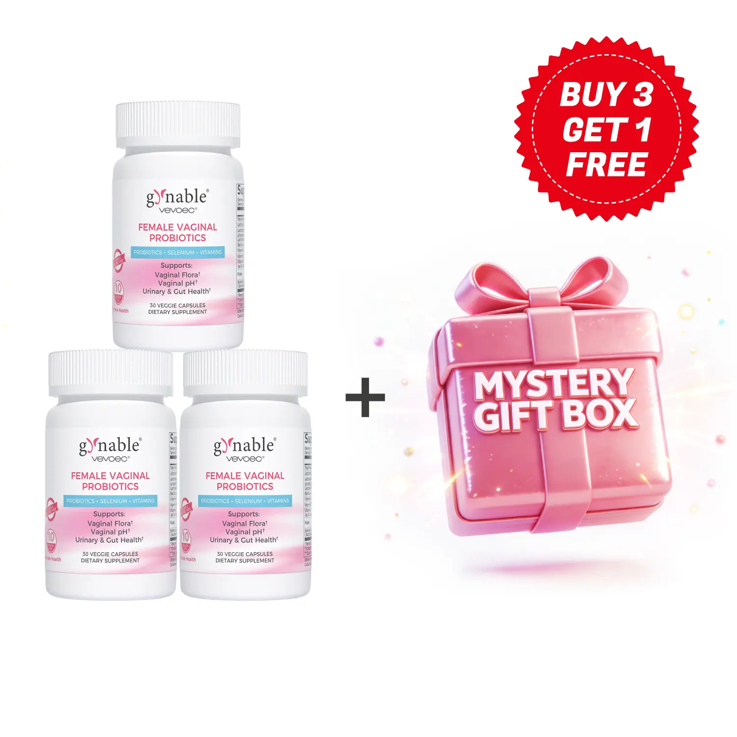 3 Probiotics get 1 Hair Force