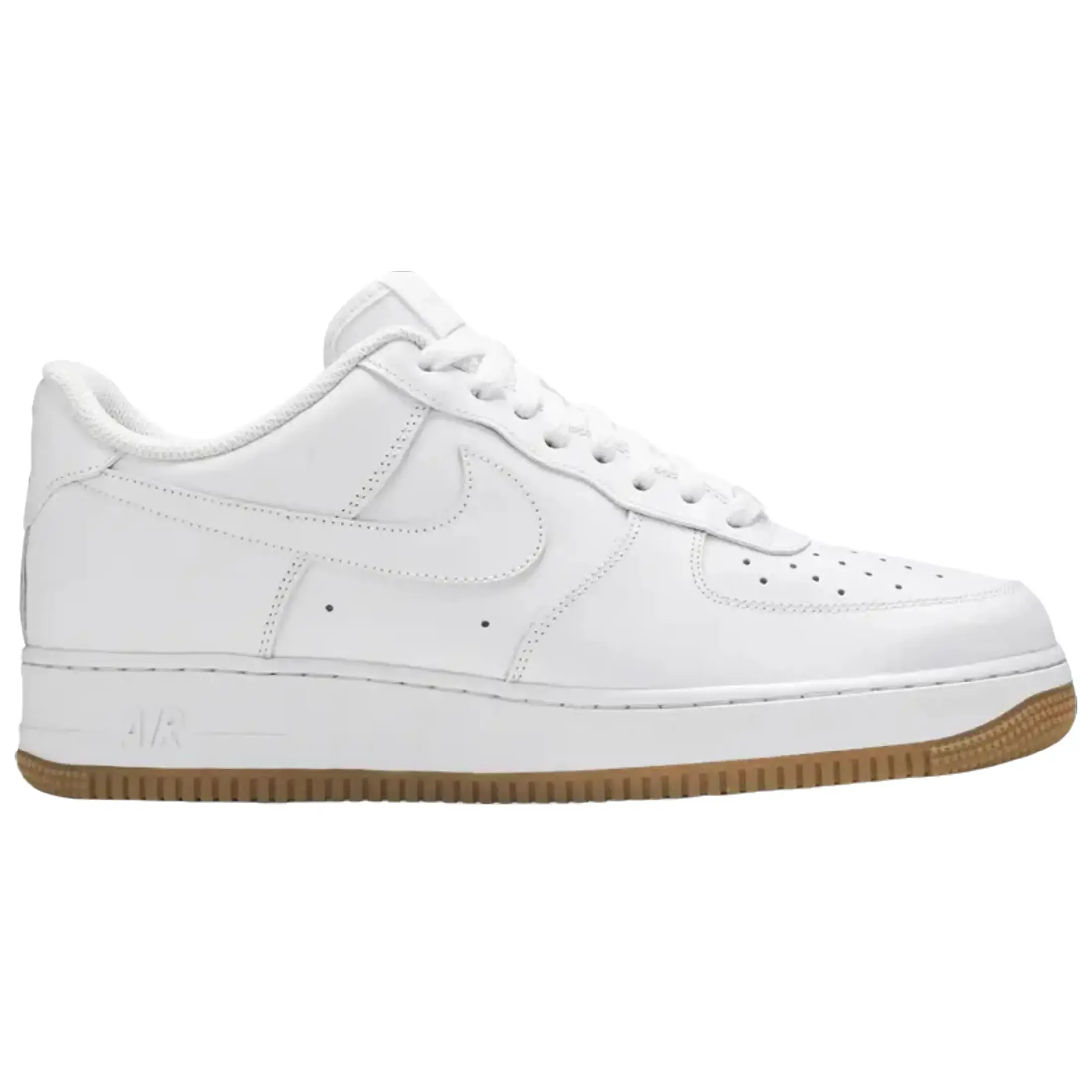 Nike Air Force 1 Low White Gum Mens Fashion Sneakers New