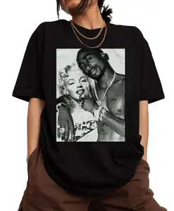 Tupac Shakur Marilyn Monroe Shirt, Vintage Tupac Shakur Shirt, 2Pac 90s Shirt, 2Pac Shakur Shirt, Vintage 90s Bootleg Tupac Shirt, 90s Merch, Hip Hop 90s Legends Shirt, Rapper Merch Shirt, 2pac Graphic Tee