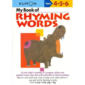 Kumon My Book Of Rhyming Words Ages 4-6 (Kumon Workbooks) Paperback – August 31, 2004