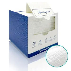 Disposable Face Wipes Face Cleaning Wipes Makeup Remover Makeup Remover Towelettes Wet Dry Towels Biodegradable Ultra Soft Cleansing Facial Tissues Suitable for Sensitive Skin 50 Sheets Per Box