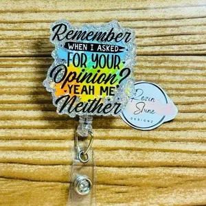 Opinion Badge Reel