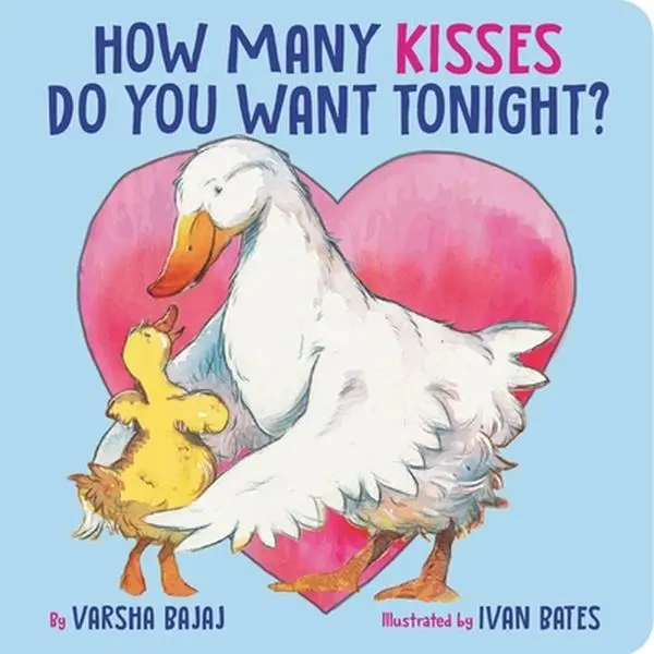 USED Book - How Many Kisses Do You Want Tonight? by Bajaj, Varsha (Board book) - english