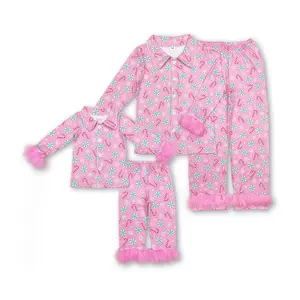 Christmas Family Pajamas Set Fur Mummy and me Christmas Clothes