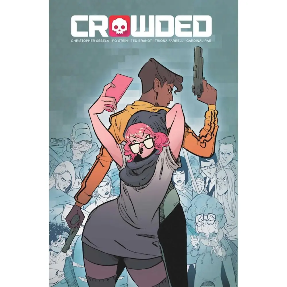 Used Crowded Series Volume 1 Book - Christopher Sebela (Eisner-Nominated Writer's First Arc), Ted Brandt, Soft Cover, English, Very Good Condition, Image Comics, 168p, 0.83 lbs