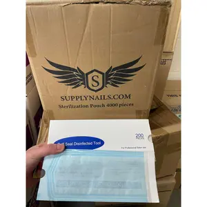 Sterilization Pouch, Self-Sealing Paper/Blue Film