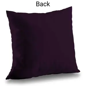 Begin Home Decor C1PC1414ET3HGK 14 x 14 in. Purple Petals - Pink Poly Twill Throw for Home Decor