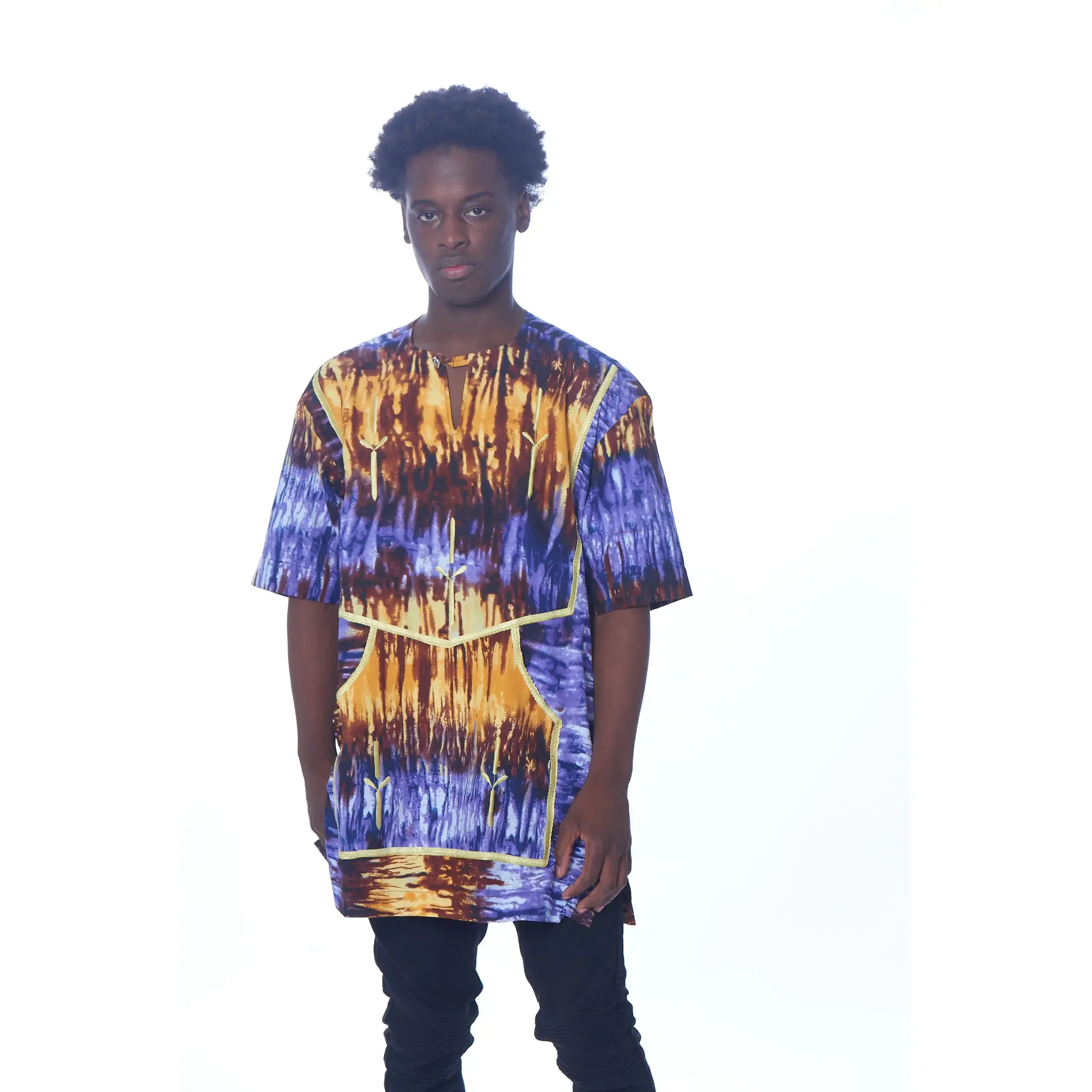 Tye Dye Trad Kaftan