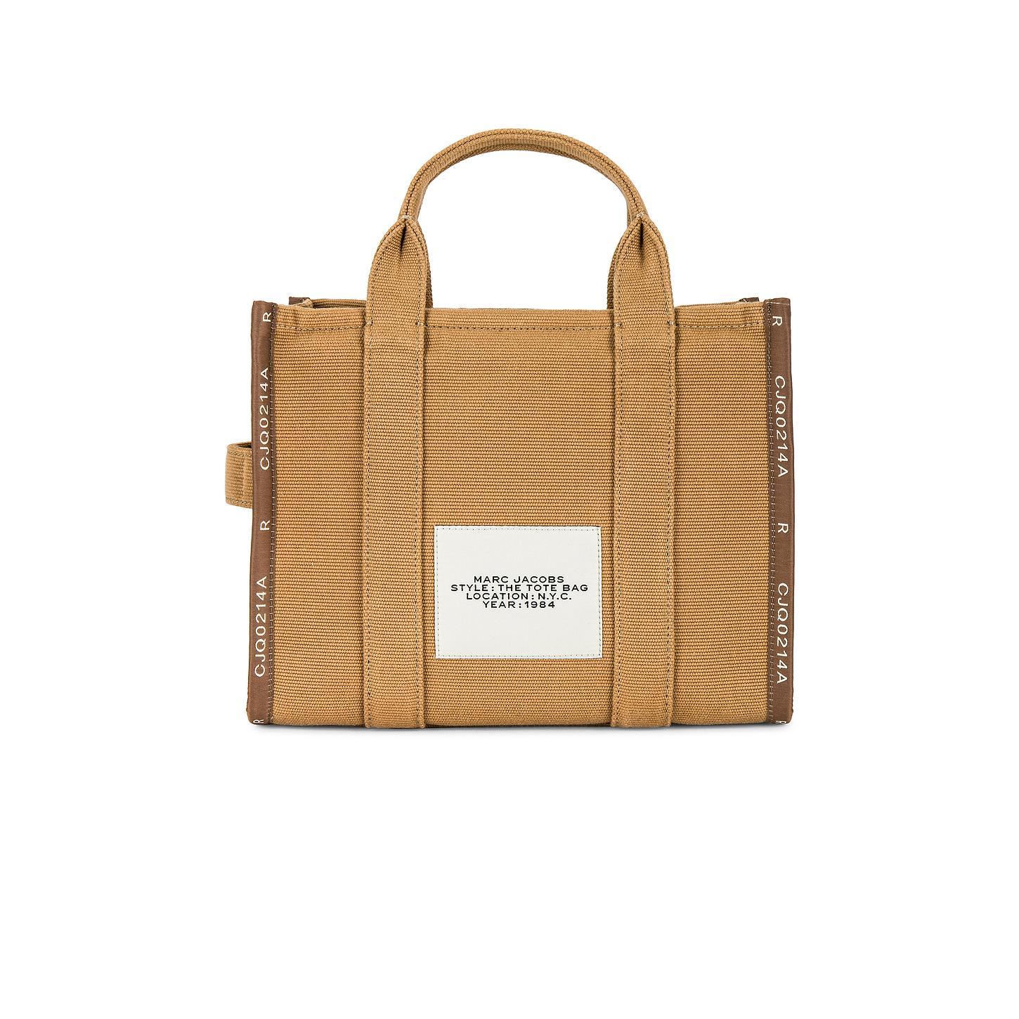 Marc Jacobs The Jacquard Medium Tote Bag in Warm Sand