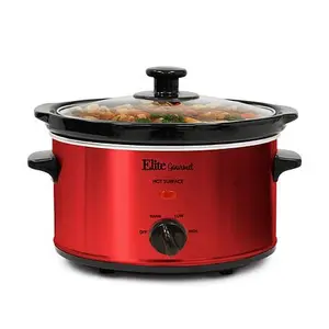 Elite Gourmet 2-Quart Oval Slow Cooker