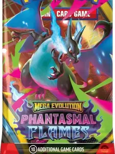 Phantasmal Flames Booster Pack Pokemon TCG