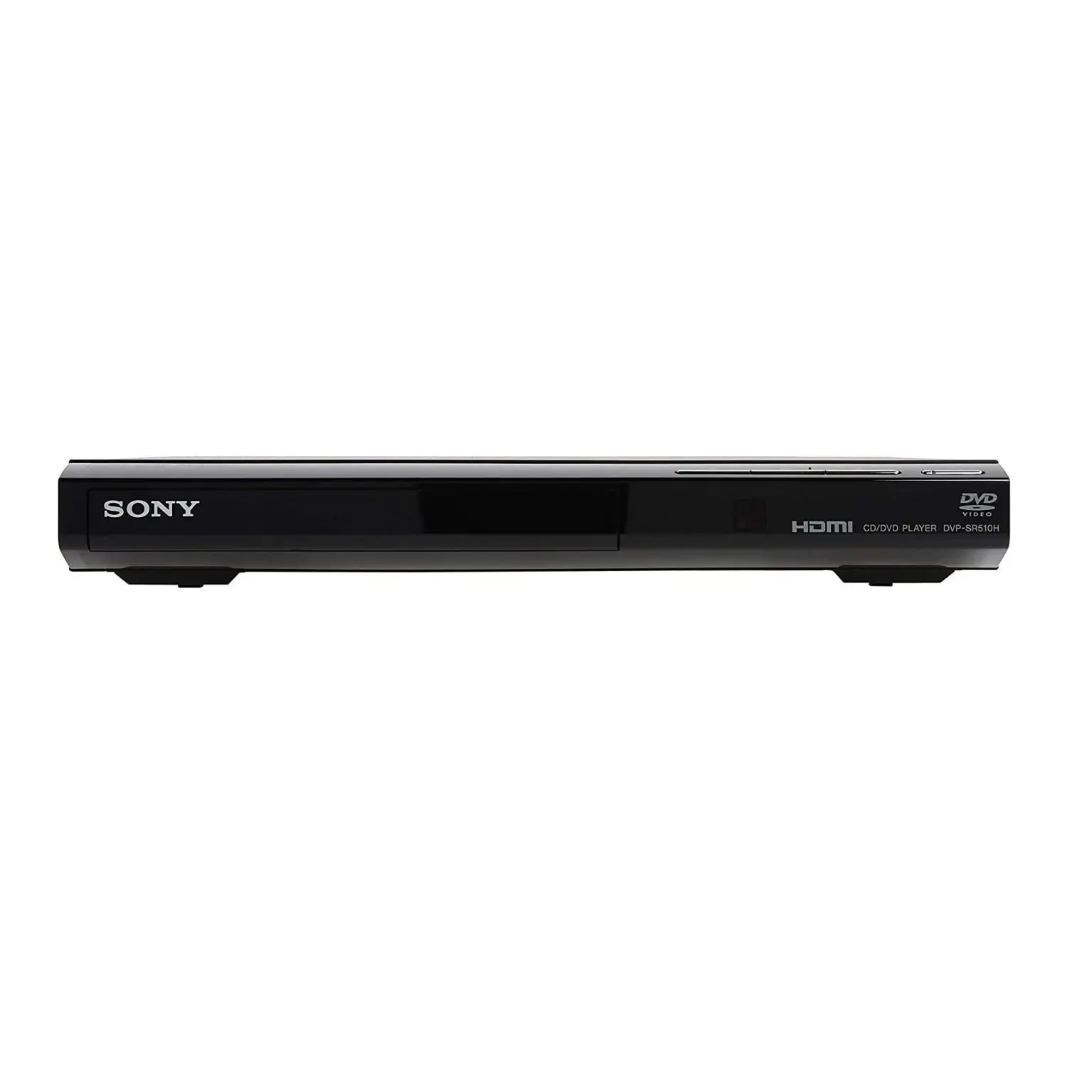 Sony DVP-SR510H Compact DVD Player with 1080p Upscaling, Audio Playback, CD Compatibility, Digital Support, and Remote Control