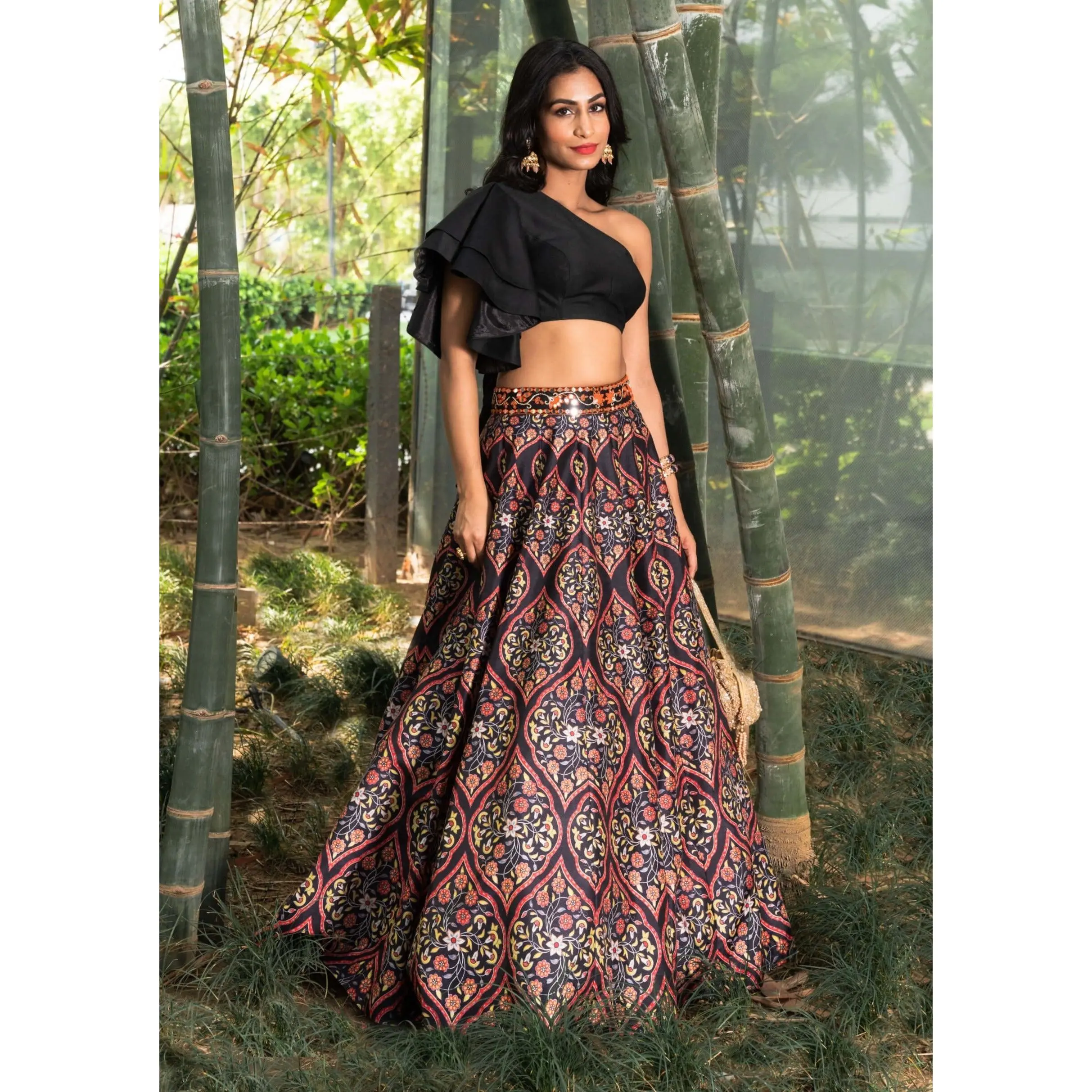 Kaya multicolor lehenga and blouse