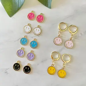 Gold Smiley Huggies